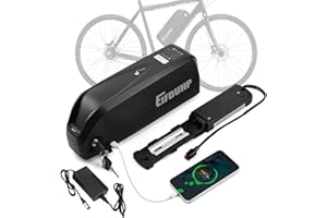 EIFDUHP Batteria Ebike 36V 22.5AH Grande Capacità, Batteria Litio Bici Elettrica per 750W 500W 350W 250W Motore Bicicletta, con Porta USB, Caricabatterie, Piastra Base 5 Pin e Cella Grado A
