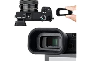 Kiwifotos Augenmuschel für Sony Alpha A6300 A6100 A6000 ersetzt Sony FDA-EP10 Sucher
