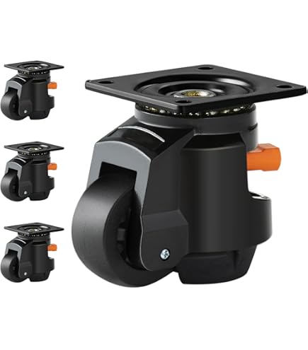 Zware belastbare wielen voor meubels, belasting 1000 kg, 50 mm Zware belastbare wielen voor meubels, belasting 1000 kg, 50 mm