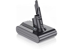 UIONVOT For Dyson V7 Battery Replacement, 4600mAh 21.6v Li-ion Battery for SV11, Compatible with Dyson V7 Animal Fluffy Trigger Motorhead Absolute and Total Series Vacuum Cleaner 229687 225403