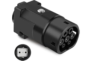 GUWIEYG Adaptateur V2L Compatible avec Kia/Hy-ndai/KGM(Compatible avec Les EV fabriqués en Corée), Adaptateur Véhicule vers Charge 16A 220 V, Déchargeur de Type 2
