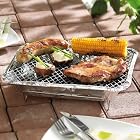 infactory Einmal Grill: Handliche Einweggrills im 2er-Pack, mit 500 g Kohle und Anzünder (Einweg-Grill) – Bild 4