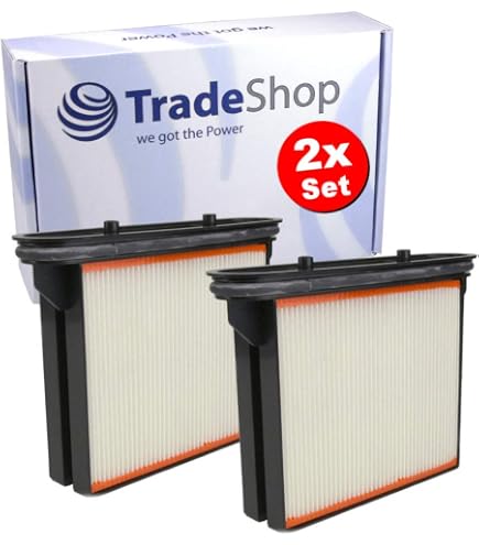 Vhbw 5x filtro compatibile con Starmix ISC ARD 1450 EWS Compact aspirapolvere - filtro HEPA/a pieghe/a umido nero / bianco / grigio | Leroy Merlin