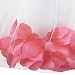 TiaoBug Baby Girls Formal Party Dress Flower Petals Tulle Wedding Dress Watermelon Red 18-24 Months