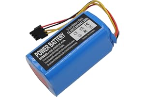 UURRPP Batería de aspiradora 3000mAh 14,4V Li-Ion para CECOTEC Conga 1290, 1390 1490 1590 for Proscenic P1 KA760 780T