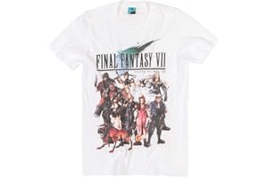 TruffleShuffle Final Fantasy VII Group White T Shirt