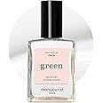 MANUCURIST • Green Nail Polish Snow • Natural Classic Nail Polish 9-Free • Vegan and Plant-Based Nail Polish (80%) • Manicure & Nail Care • 0.5 fl oz (SNOW)