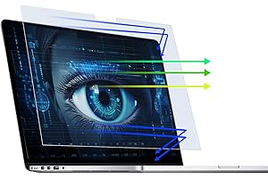 Phimoos Anti Blue Light Screen Protector for Macbook Pro 14 inch (2021-2024, M1,M2,M3,M4), Anti-Glare, Anti-Scratch, Anti-Fingerprint, UV Blocker Eye Matte Protective Film