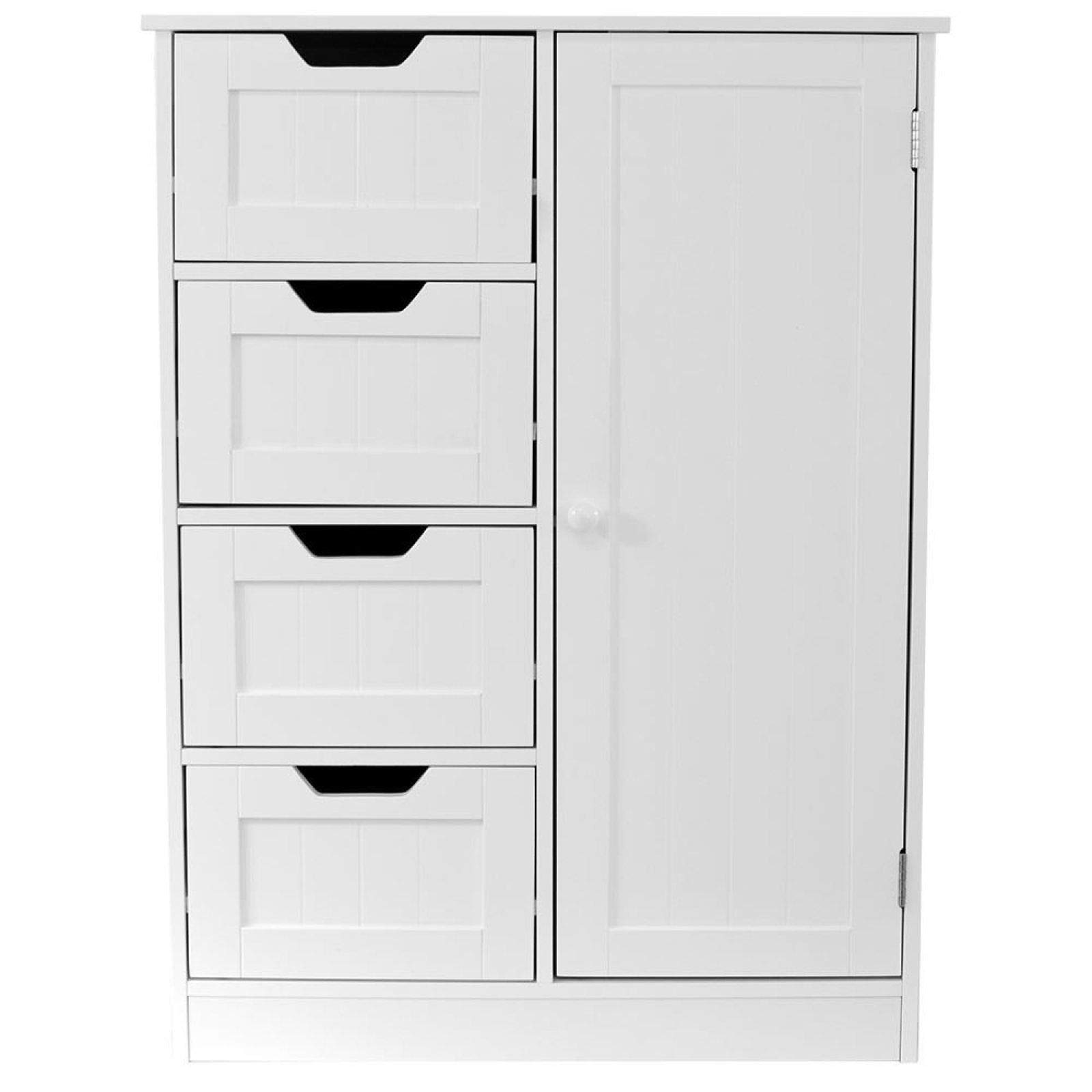Generic-Meuble-de-Salle-de-Bain-4-tiroirs-1-Porte-en-Bois-pour-Salle-de-Bain-4-tiroirs-1-Armoire-de-Rangement-en-Bois