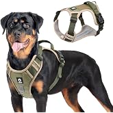 Yacel K&ouml;pek Tasması ve Gezdirme Halatı G&ouml;ğ&uuml;s ve Sırt Setli (Reflekt&ouml;rl&uuml;) (10, Haki, S)