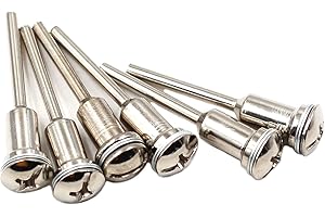 Preamer 6pcs 1/8" Shank Arbor Cut-off Wheel HSS Mandrel Holder Compatible with Most Rotary Tool Accessory Bit