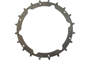 DEVELORY EDELSTAHL Spikes Traktionshilfe - passend für Mähroboter GARDENA mit Anwendungs-VIDEO - Modelle Sileno City & Life - inkl. Befestigungsset Edelstahl - MADE IN GERMANY