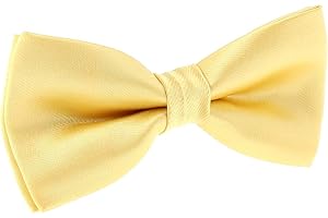 SHIPITNOW Herren Fliege vorgebunden aus Satin – 30 Farben – Perfekt für Hochzeit, Feier, Event – Stilvolles Accessoire für Anzug – Verstellbares Nackenband – Moderner Schnitt 12×6 cm