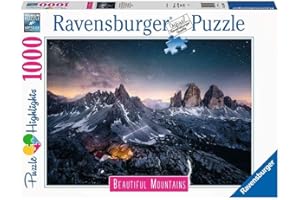 Ravensburger Puzzle - Drei Zinnen, Dolomiten - 1000 Teile Puzzle, Beautiful Mountains Collection, für Erwachsene und Kinder ab 14 Jahren: Beautiful Mountains