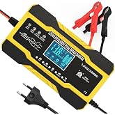 12v - 24v Desulfator Battery Charger For Aqueous Batteries With 10Ah GEL Acid (Not Supplementation) (10AH-YELLOW)