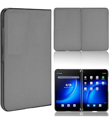 OKZone Cover per Samsung Galaxy Z Flip 4, Custodia in Pelle Samsung Z Flip 4, Antiurto Cover a