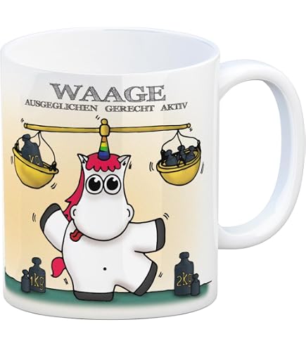 Honeycorns Kaffeebecher Mit Sternzeichen Schütze – 300 Ml Keramik-Tasse, Spülmaschinenfest & Bunt Bedruckt