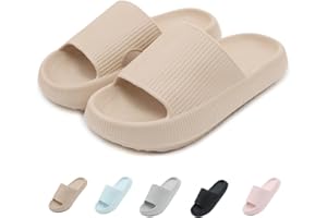 ZDQ Ciabatte Nuvola Donna Estive Pantofole da Casa Uomo Morbide Doccia Spiaggia Plastica Sandali Asciugatura Rapida Taglia 36-47