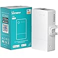 SONOFF Smart Temperature and Humidity Monitoring Switch, 2.4ghz WiFi Smart Switch Support Smart Schedule Remote Control, Compatible with Alexa, 16A TH Origin, THR316