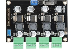HOPCD LM2596 Switching Power Supply Module, DC 5-40V Multi-channel Step-down Converter with 3.3V/5V/12V/ADJ Adjustable Voltage Output