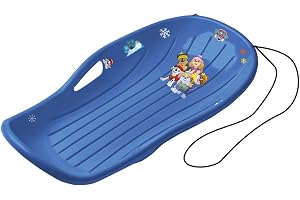 BIG Spielwarenfabrik 800056763 - Snow Carver Paw Patrol Pulka - Maximal Lastkapacitet: 60 kg, Från 5 år