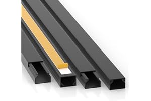 CILSON Canaleta de cable autoadhesiva, 20 m