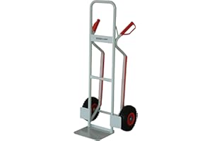 MAGNA CART Magnacart Trolley 200 kg, Steel, 48.5 x 51 x 118.5 cm, Wheels for Any Terrain, Silver