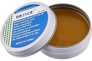 BOJACK 50g Lötpaste No-Clean bleifreies Flussmittel Umweltfreundliche Lötmittel Zinnpaste zum Schweißen (Packung mit 1 Stück)