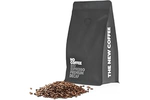 ‎NO COFFEE THE GOOD DECAF No Coffee® – No Espresso Premium Bio Espresso Bohnen entkoffeiniert (500g) | Entkoffeiniert mit Wasser | Koffeinfrei, schmeckt aber wie dein Lieblingskaffee | Kaffeebohnen koffeinfrei
