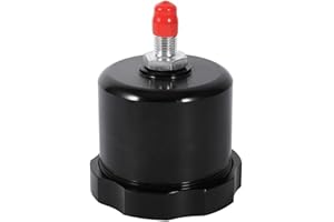 KSTE Freno Mano Hidraulico, Racing Drift hidráulico del Freno de Mano del Tanque de Aceite E-Depósito de líquido de Freno (Negro)