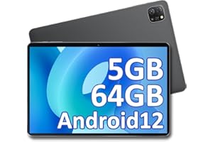 OSCAL Tablet 10 Pollici, 2023 Tablet Offerta 5GB RAM+64GB ROM (TF 1TB), 1280×800 HD+, 6580mAh, Fotocamera 5MP, Android 12 Tablet con WiFi/BT/OTG/Type-C/Headphone Jack 3.5mm/Casting Wireless