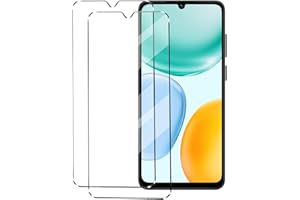 HUIYOUMY [2 in 1] Tempered Glass Compatible with Blackview WAVE 8C/ Blackview WAVE 9C / OSCAL FLAT 2 / OSCAL FLAT 2C 2Pack Tempered Glass Screen Protector for Blackview WAVE 8C Shockproof Anti-Scratch