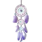 Donko Blue and Black Feather Dream Catcher Large Dream Catchers Wall ...