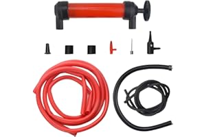 WMYCONGCONG Pompa a mano a sifone Pompa a mano Tubo di pompaggio manuale Pompa olio carburante Pompa di trasferimento liquido per olio Benzina Liquidi e aria