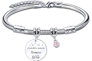 YJYJZX Regalos Amigos Pulsera Regalo Amiga Pulsera regalo personalizado y divertido compañeros de trabajo Regalo Compañera Trabajo Regalo Despedida Compañera de Trabajo Regalos para Amigas