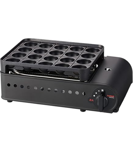 Macchina Per Takoyaki A Gas Professionale - 56 Fori Antiaderente Per Ristorante - Foto 9