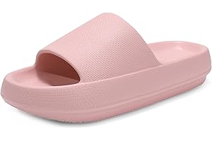 Misolin Zapatillas Mujer Hombre Chanclas Verano Super Suaves on Cloudyzzz Sandalias Antideslizante de Baño Secado Pantuflas Piscina Playa Comodas Interior Exterior Unisex