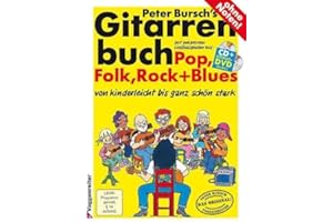 VOLT BY VOGGENREITER Voggenreiter Verlag Peter Burschs Gitarrenbuch inklusive CD und Bonus-DVD: Das erfolgreichste Handbuch zum Thema Gitarrenspiel Noten von Peter Boy