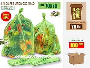 Sacchetti biodegradabili Umido | Resistente | Economico | DOLI'S