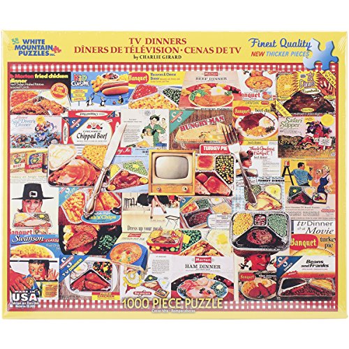 Preisvergleich Produktbild Jigsaw Puzzle 1000 Pieces 24"X30"-TV Dinners