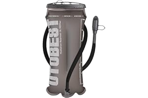 UTOBEST UTR211 Poche à eau d'hydratation 1,5 l 2 l 3 L en TPU sans BPA anti-fuite Réservoir d'eau pour randonnée, course à pied, cyclisme, camping