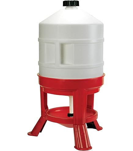 Mangeoire Pour Poules En Métal Galvanisé 22 Kg – Sur Pied Ou Murale, Avec Couvercle Amovible – Pour Poules, Canards, Oies – Dimensions 35x35x54,5 Cm