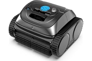 (2024 New) WYBOT C1 Cordless Robotic Pool Cleaner for In Ground Pools, 150mins Runtime, Pool Vacuum Robot with Upgraded Triple-Motor, Wall Climbing, Intelligent Route Planning, Up to 65 FT in Length