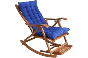 MORKITE Garden Furniture Cushion Coussin Dossier pour Chaise Longue Siège Coussin de Chaise de Jardin Coussin Salon de Jardin Exterieur Bain de Soleil Rocking Chair Relaxing Mat