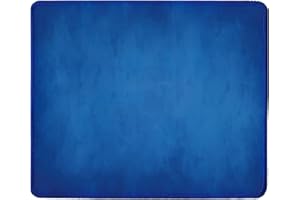 Silent Monsters Alfombrilla de ratón Ordenador 240 x 200 mm Mouse Pad pequeña Tela, Azul, Antideslizante y silenciosa, para Gaming, Oficina, Home Office, Lavable, Enrollable, Cosida