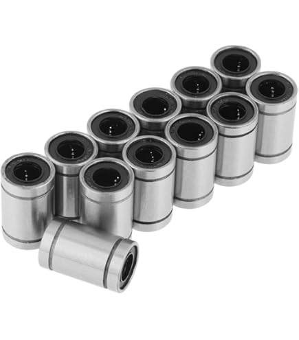 QUARKZMAN LM10UU Linearlager 4 Stück - 10mm Bohrung Für 3D-Drucker & CNC-Maschinen