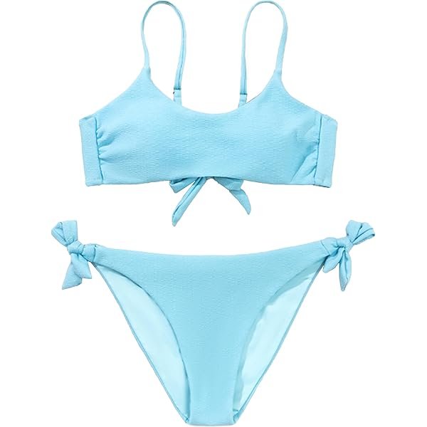 Bikini Due Pezzi Zaful - Bandeau Arricciato, Reggiseno Imbottito, Slip Alta Vita - Foto 9
