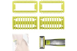 JYNVO 4 Pezzi Per Philips Oneblade, Pettini Per Rasoio Corpo, Pettini Da Barba, Shaver Body Hair Guards, Pettini Per Pelle E Corpo, Per Philips Qp25Xx/Qp26Xx/Qp65Xx/Qp66Xx