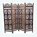 Artesia Handcrafted 4 Panel Premium Quality Wooden Room Partition / Wooden Room Divider / Wooden Screen / Wooden Room Seperator RS.8049.00