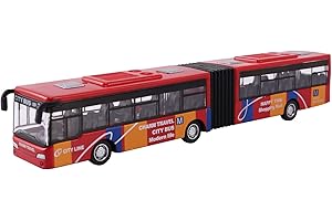 DEHUMI Kinder Model Vehicle Bus Spielzeug Kleines Baby ZurüCkziehen Spielzeug Rot